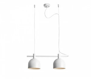 Nowoczesna biała lampa do jadalni BERYS WHITE 1976H/AX