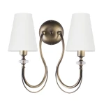 Podwójny klasyczny kinkiet MELENA 11636- ME K2 P/2S/J