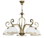 VIVRA 5 GOLD 1149/5/E złoty żyrandol 5- ramienny 