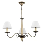 Żyrandol 3-ramienny patynowany ASTOR 1S 1O2893 W3 PAT/1S/Le 