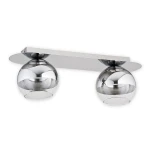 Nowoczesna lampa sufitowa plafon COLOROS 1O2542 P2 CH/Le 2-punktowy