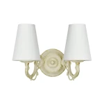 Podwójna lampa na ścianę VIOLA O3001 K2 AB/2S/01/Le