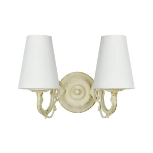 Podwójna lampa na ścianę VIOLA O3001 K2 AB/2S/01/Le