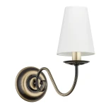 Elegancki kinkiet z abażurem ASTOR 2S 1O2890 K1 PAT/2S/Le