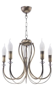 Patynowany żyrandol 5-ramienny MELENA 11634- ME 5 P/J 