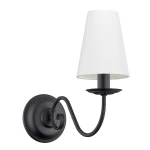 Lampa ścienna z abażurem ASTOR 2S 1O2890 K1 CZA/2S/Le
