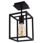 Modna lampa sufitowa klatka CRETO 19045 BL/N