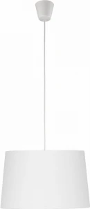 Biały zwis z abażurem MAJKA WHITE 11883/TK