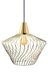 Modna lampa do salonu złota VAVE S  18861 G/N  