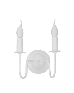 Biały kinkiet podwójny GOLDSUN CLASSIC 1339G/26