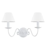 Elegancki podwójny kinkiet ASTOR 1S 1O2891 K2 BIA/1S/Le