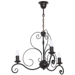 MANRO 15780/L żyrandol świecznikowy ciemny-brąz