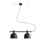 Czarna lampa wisząca loft BERYS BLACK 1976H1/AX