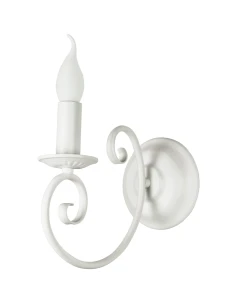 Kinkiet świecznikowy DOMINO O3010 K1 BIA/Le