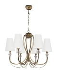 Klasyczna lampa do salonu MELADE 11612- MY 6 P/2S/J 6-ramienna